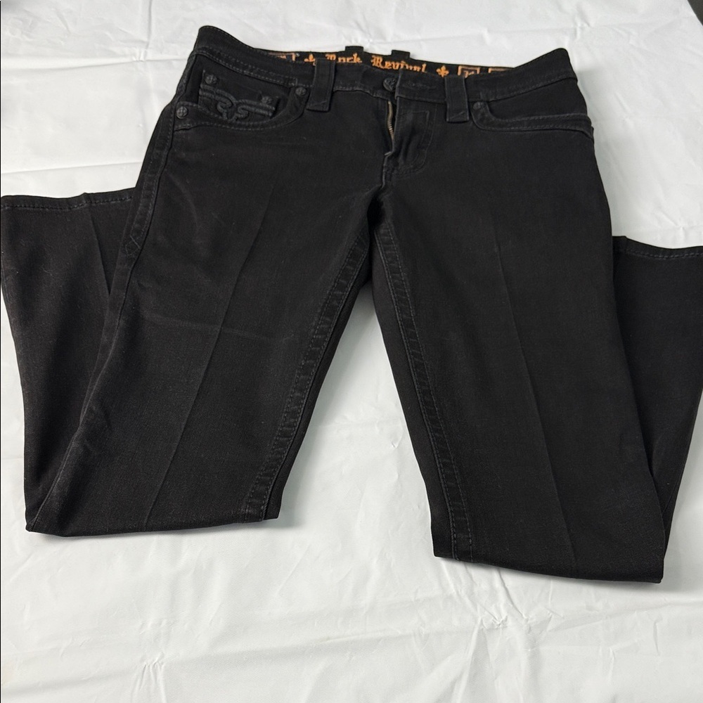 Rock Revival Dark Straight Leg Women's Jeans